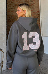 Gave You Everything Oversized Hoodie Volcanic
